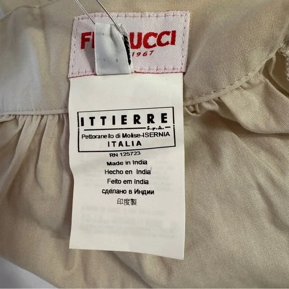 Fiorucci Beige Bubble Pocket Skirt Size IT 38 / US 0/24 - Picture 5 of 8